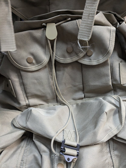 Large Alice Type Rucksack Bag Khaki W/ Kidney Belt (PET103)