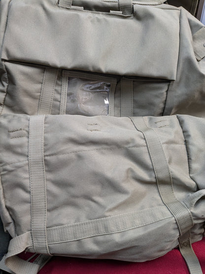 Large Alice Type Rucksack Bag Khaki W/ Kidney Belt (PET103)