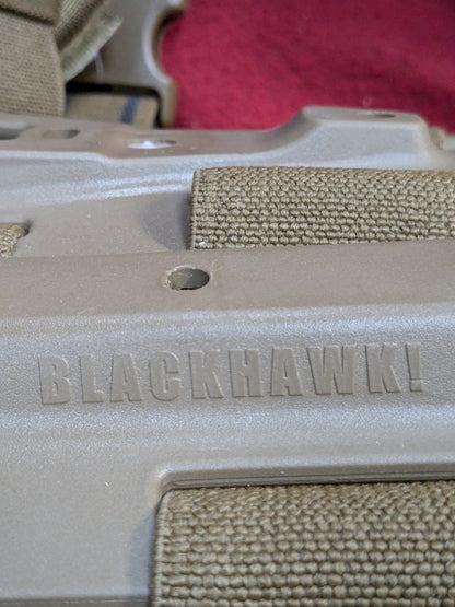 Blackhawk Tactical Drop Leg Holster Platform Used (hc03-PET113)