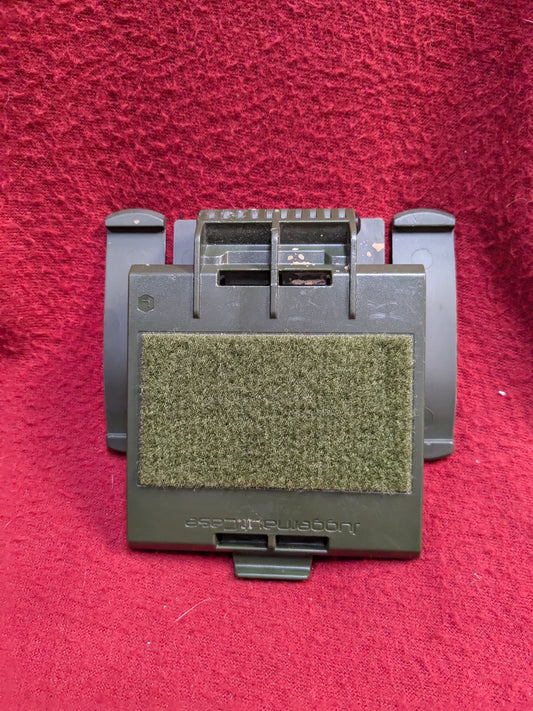 Armor Mount Plate Carrier PALS/MOLLE Green Used  (PET124)