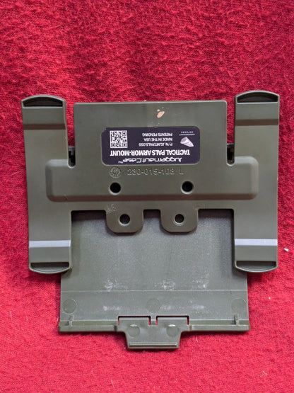 Armor Mount Plate Carrier PALS/MOLLE Green Used  (PET124)