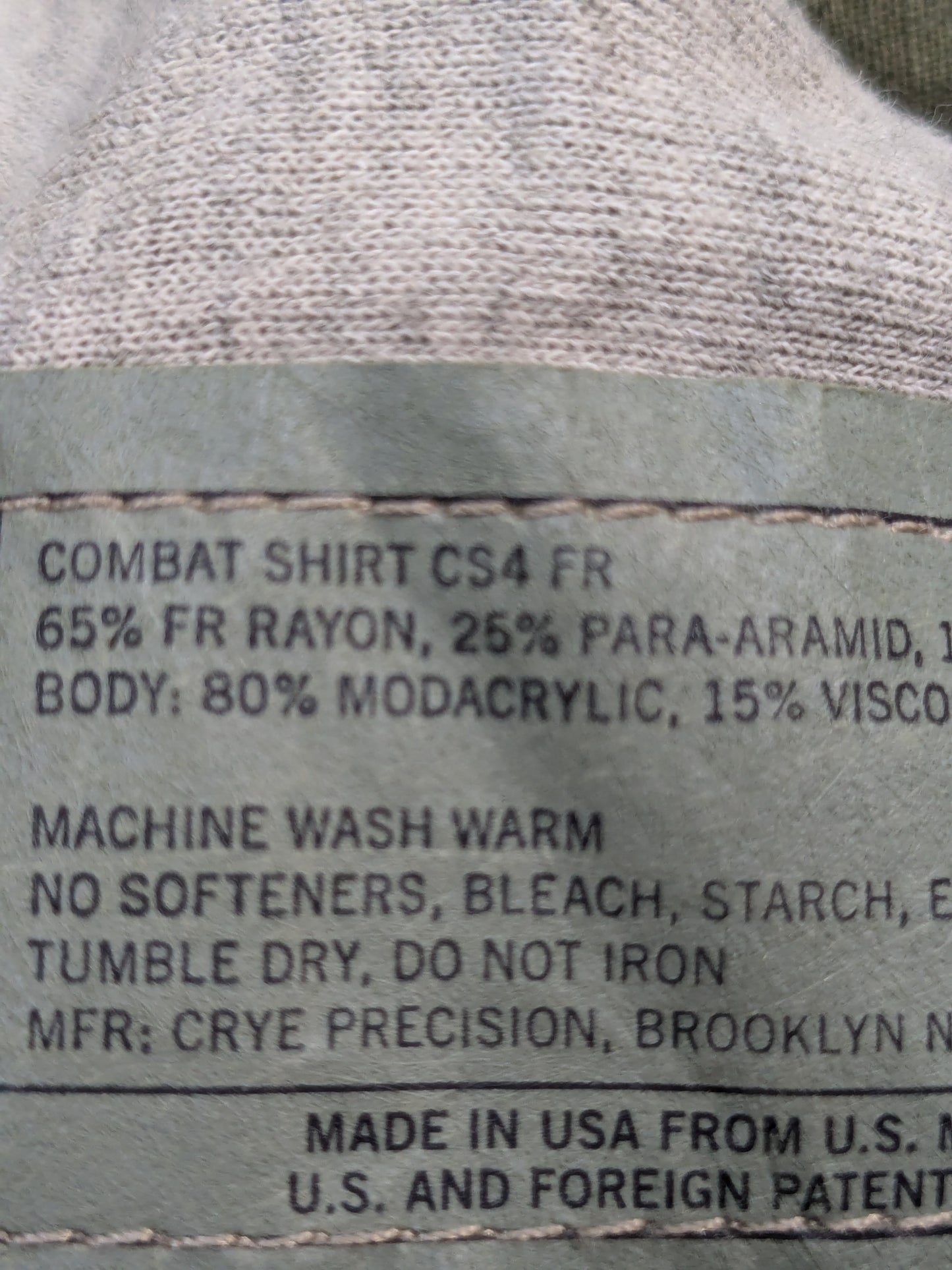 Crye Precision CS4 FR Small Long Multicam G2 Combat SHIRT Good Condition (ec11-PET130)