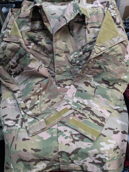 CRYE PRECISION MULTICAM FS4 FR ARMY FIELD SHIRT Medium Regular Used (ec13-PET134)