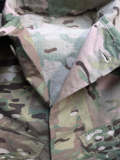 CRYE PRECISION MULTICAM FS4 FR ARMY FIELD SHIRT Medium Regular Used (ec13-PET134)