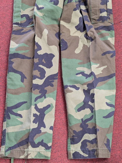 USGI Medium Long BDU Woodland Camouflage Tactical Pants Trousers (db08-25jan36)