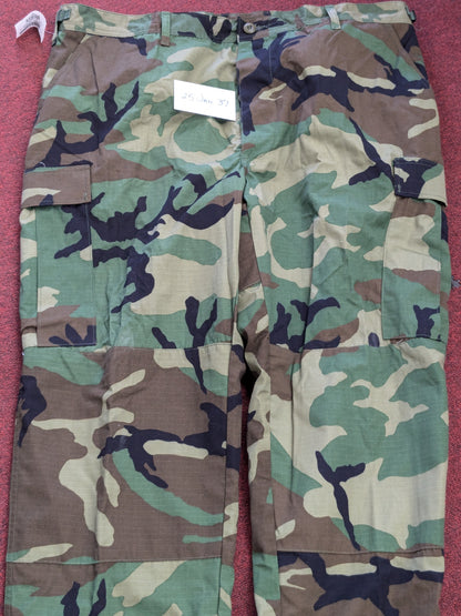 USGI X-Large Regular BDU Woodland Camouflage Tactical Pants Trousers (db08-25jan37)