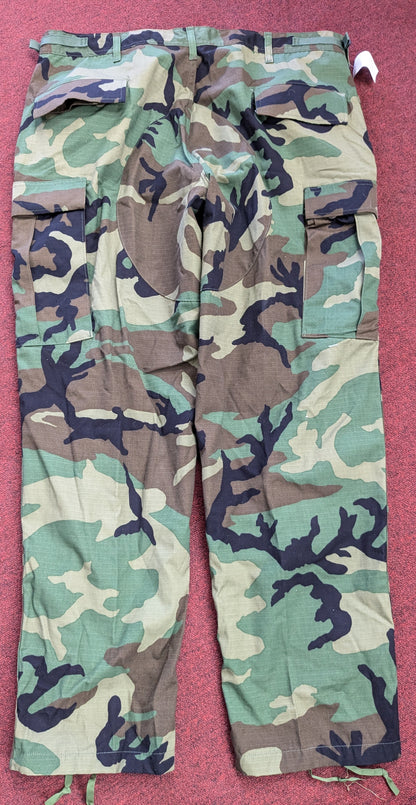 USGI X-Large Regular BDU Woodland Camouflage Tactical Pants Trousers (db08-25jan37)