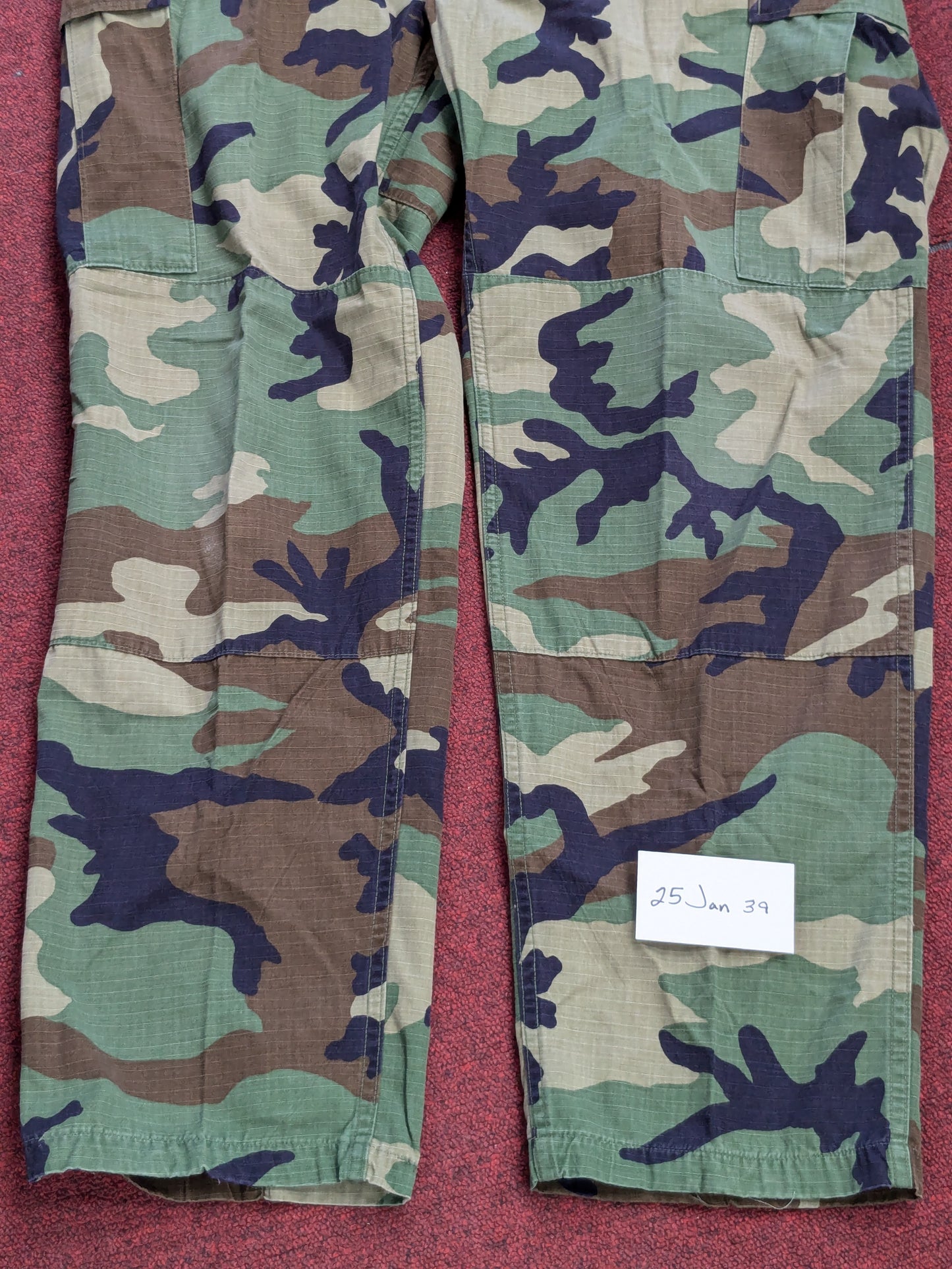 USGI X-Large Regular BDU Woodland Camouflage Tactical Pants Trousers (db08-25jan39)