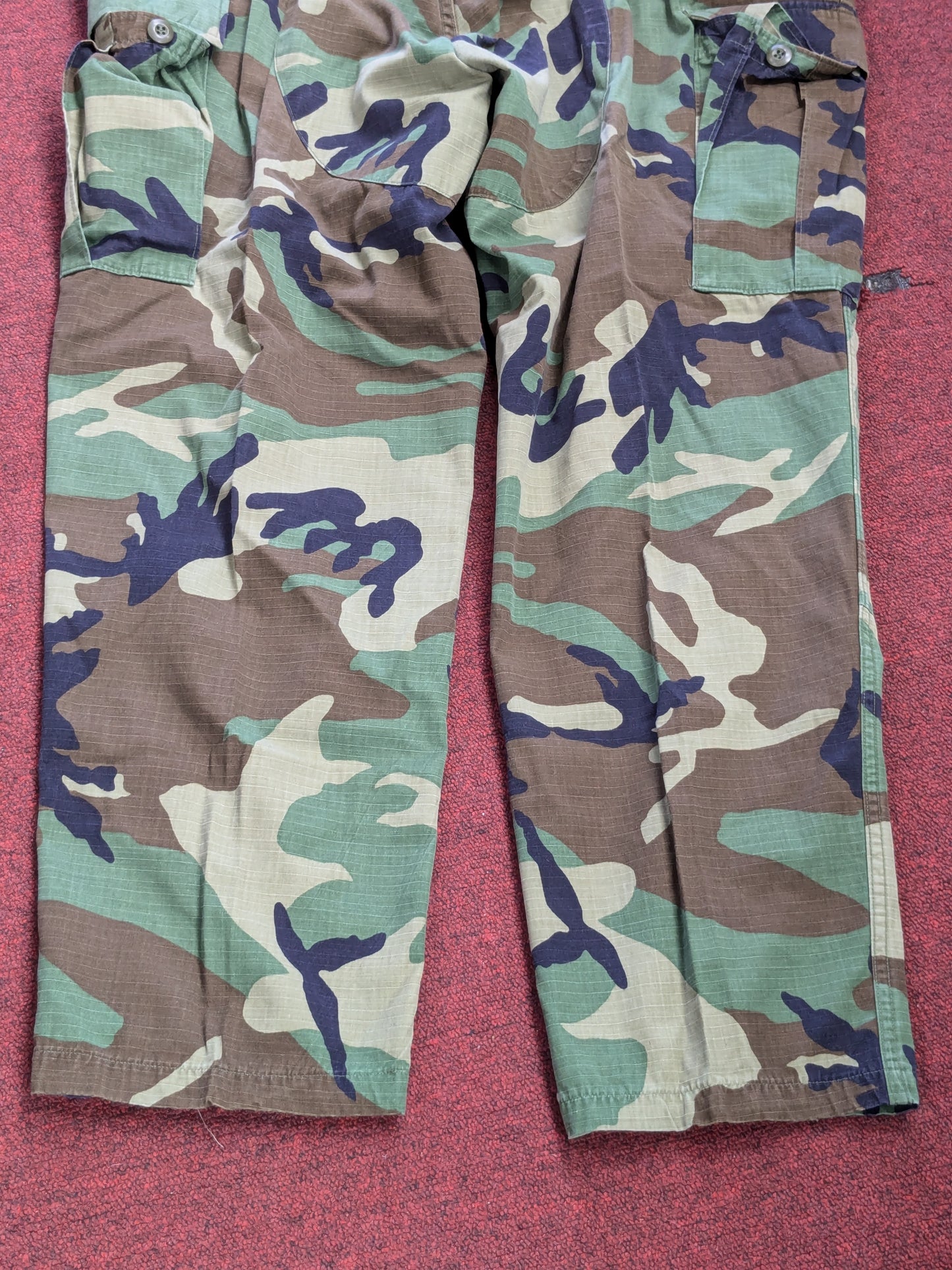 USGI X-Large Regular BDU Woodland Camouflage Tactical Pants Trousers (db08-25jan39)