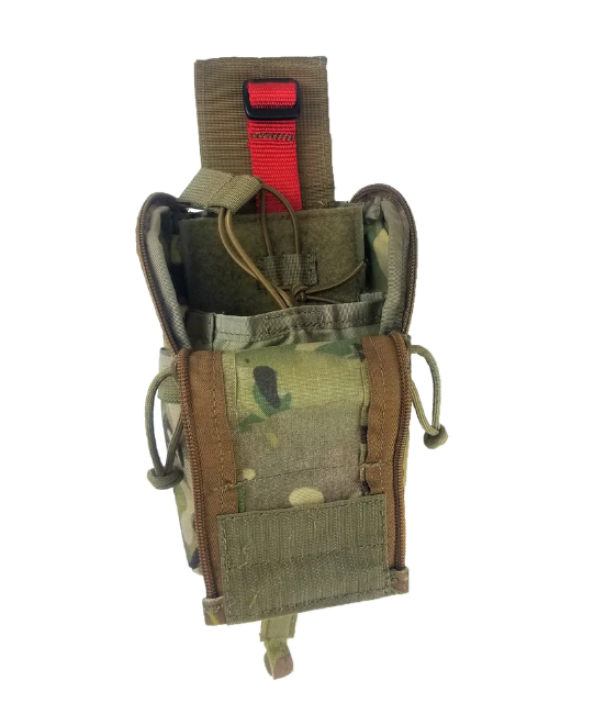 What is the purpose of this small velcro strip on the OCP TQ pouches? :  r/army