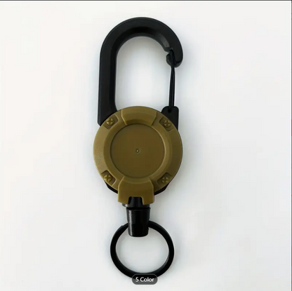 Lanyard Retractable Reel w Carabiner Knife Badge ID (gtt)