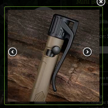 FDE20 Mini Bolt Action Pen Rite in the Rain (FDE20)