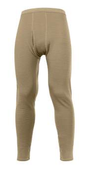 69050S Small Breakaway Waffle ECWCS Gen III Level II Mid-Weight Underwear Bottoms Coyote (gtt)