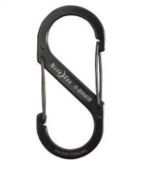 #4 Nite-Ize S-Biners Black Carabiner S-Clip (404)