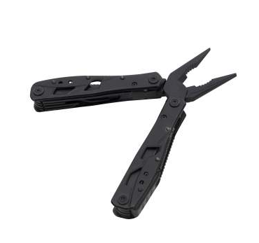 3225 Black Stainless Steel Multi-Tool with Carrying Case Pouch Rothco (gtt)