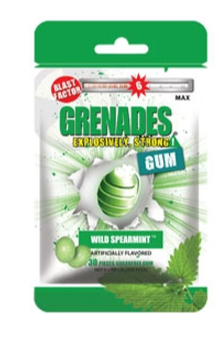 Wild Mint Grenades Gum - Wild Spearmint Mint 30pcs (gtt)