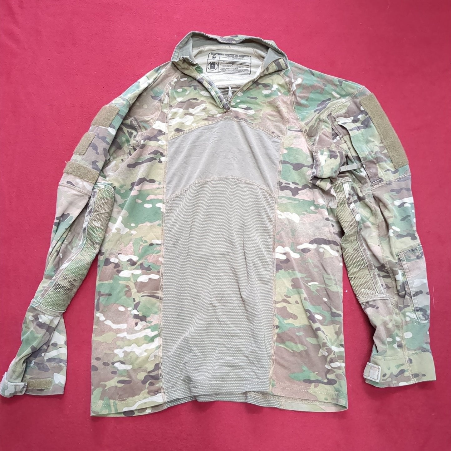 Large OCP Multicam 1/4 Zip Type II Massif Combat Shirt Used (fa09-MAR24)