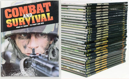 NOS Combat and Survival What it Takes to Fight and Win Complete Full Set of 28 Books W/ Poster and Letters  (DOW04)