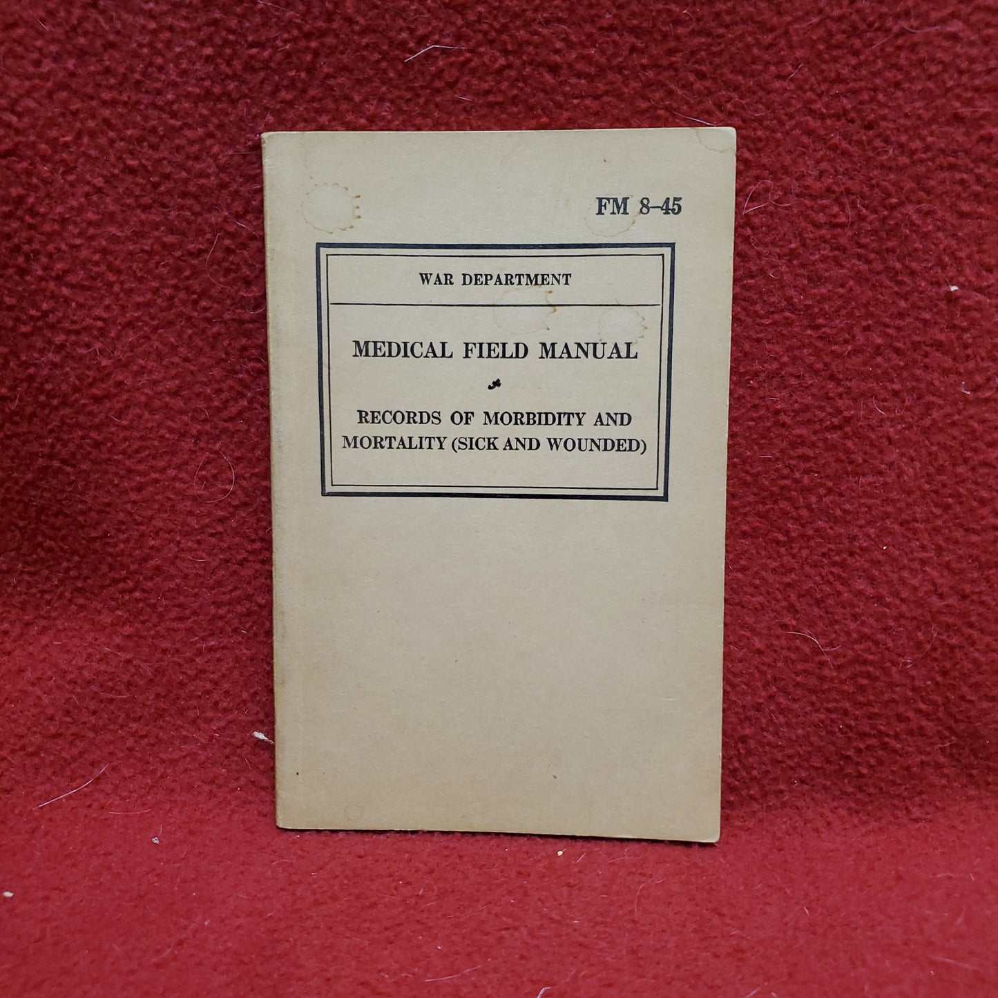 Oct. 1940 FM 8-35 Medical Field Manual (jn06)
