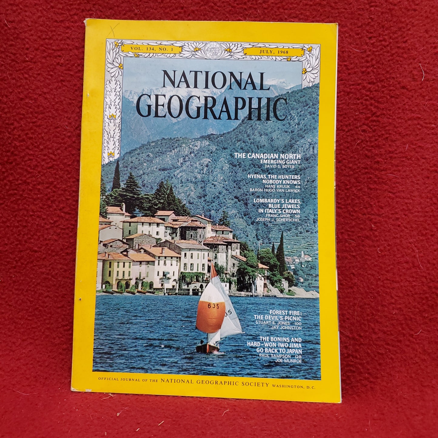 July 1968 National Geographic Vol. 134, No. 1 (ng01)