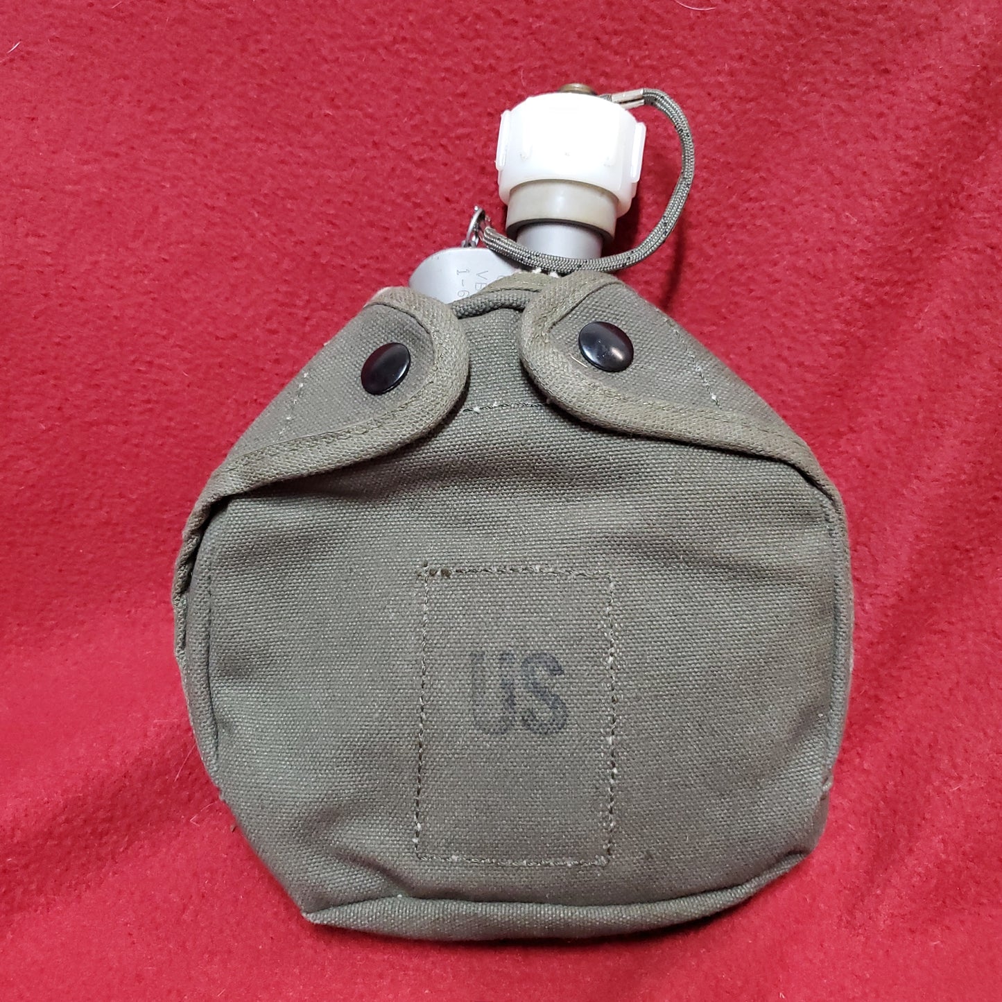 1964 Canteen '84 Artic Insulated Water Canteen Cover Vintage (16Sq)