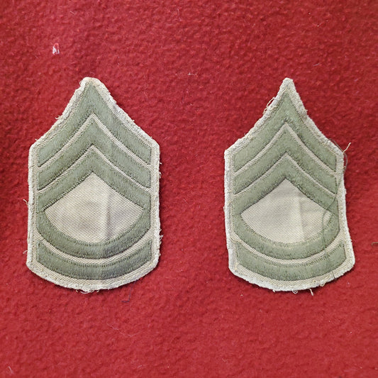 2pk WWII Era US Chevron Sergeant Rank Male (v31L)