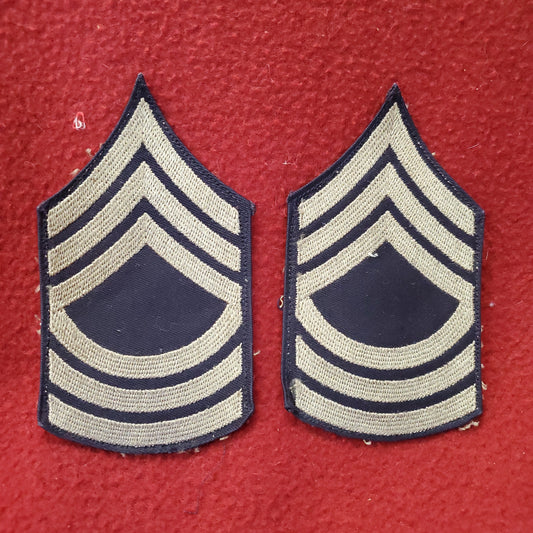 2pk WWII Era US Chevron Master Sergeant Rank Male (v32L)