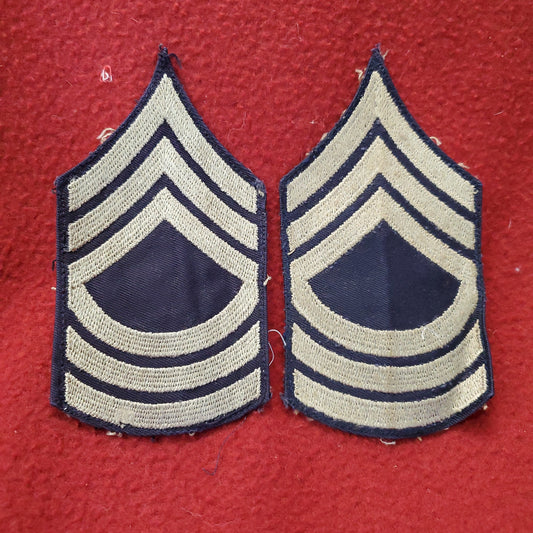 2pk WWII Era US Chevron Master Sergeant Rank Male (v33L)