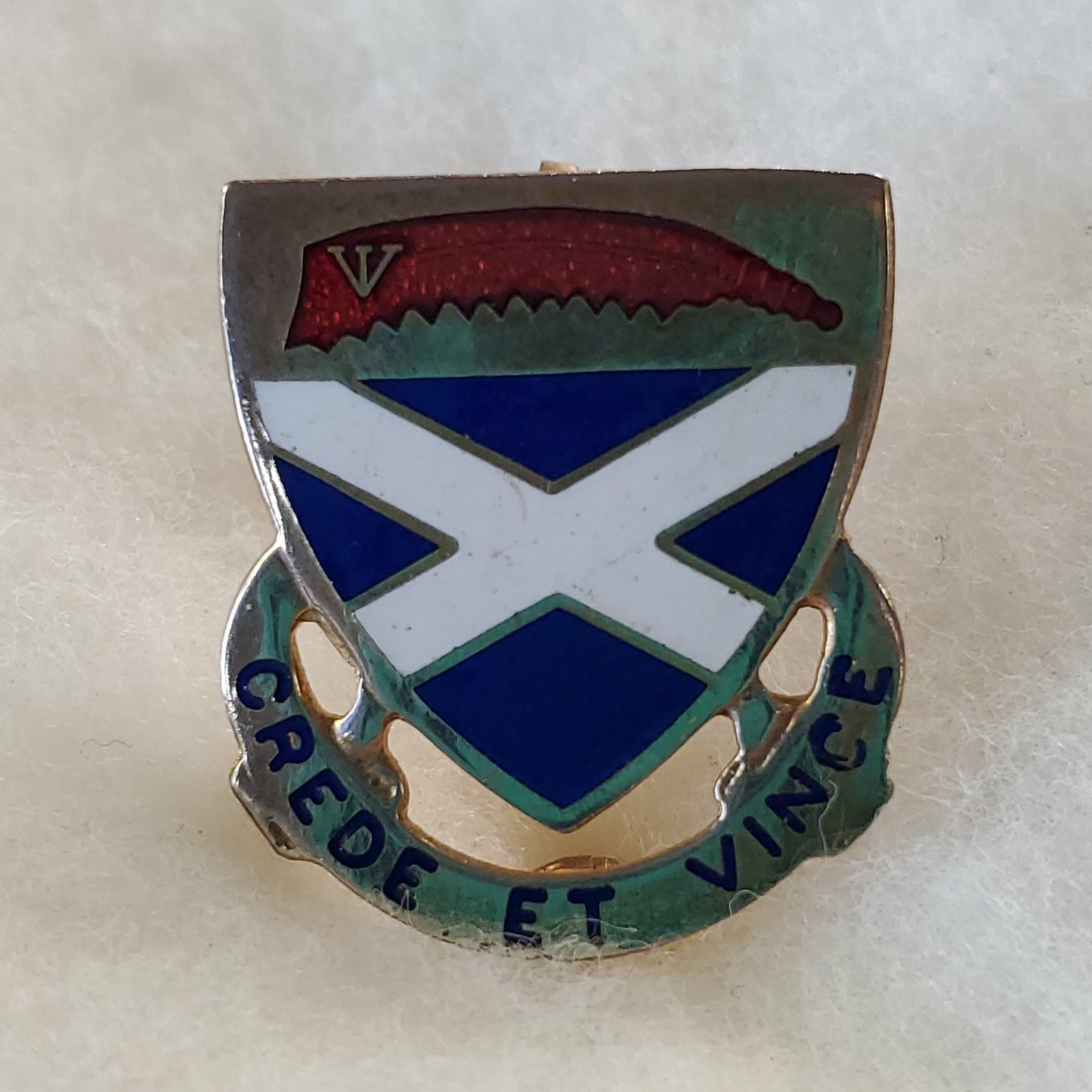 200th Regiment Unit Crest Pin (L3)