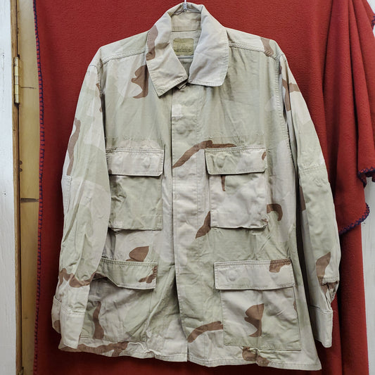 Used Medium Short DCU Desert Camo Top Jacket Uniform (14n DC11-K)