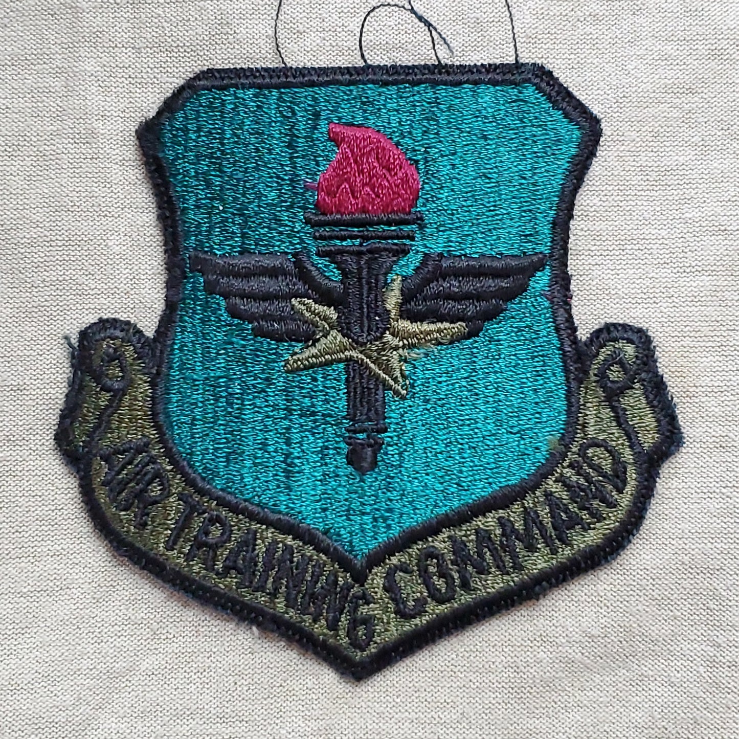 USAF Air Training Command Vintage Unit Crest Badge Sew On (a6q)