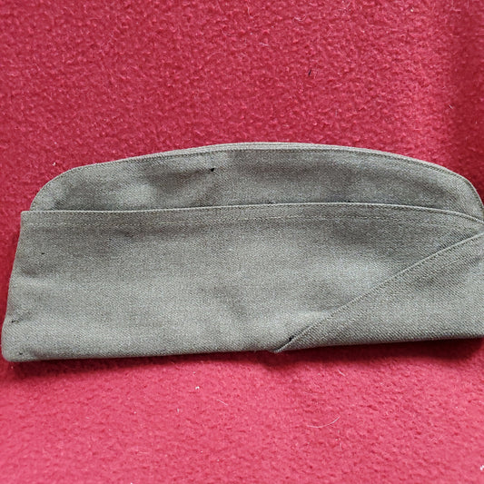 WWII Era 1944 Vintage 7 OD Omaha Garrison Cap (18a71)