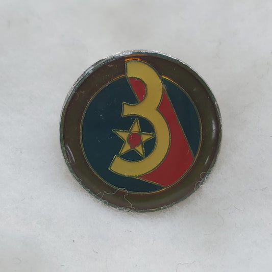 3rd Air Force Corps Crest Enamel Pin (R6)