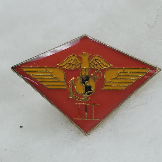 3rd Marine Aircraft Wing Crest Enamel Pin (D7)