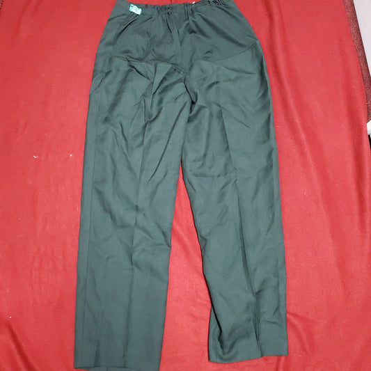 US Army Women's Maternity Medium Dress AG-415 Green Pants (27a139)