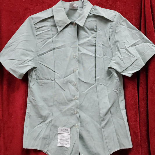 US Army Women's 12R AG-415 Dress Green Short-Sleeve Shirt (27a121)