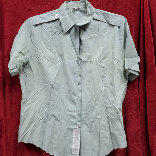 US Army Women's 20R AG-415 Dress Green Short-Sleeve Shirt (27a110)