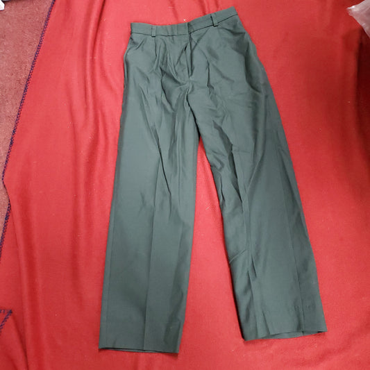 US Army Women's 10R AG-489 Dress Green Pants Trousers (27a146)