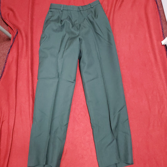 US Army Women's 10WR AG-489 Dress Green Pants Trousers (27a111)