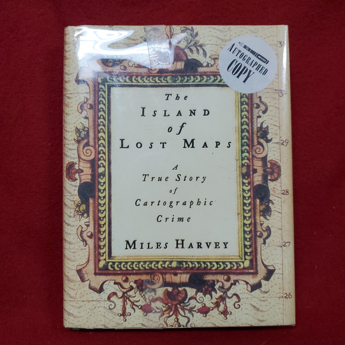 Vintage "The Island of Lost Maps" by Miles Harvey - 2000 (Sept)