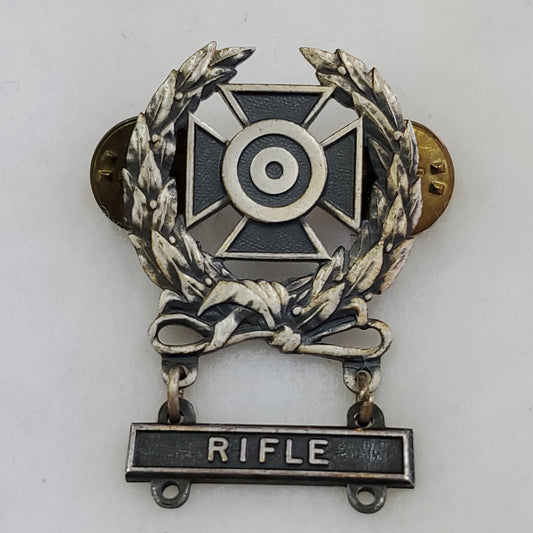 1/20 Silver-filled Marksman Badge w/ Rifle
Bar (C8)