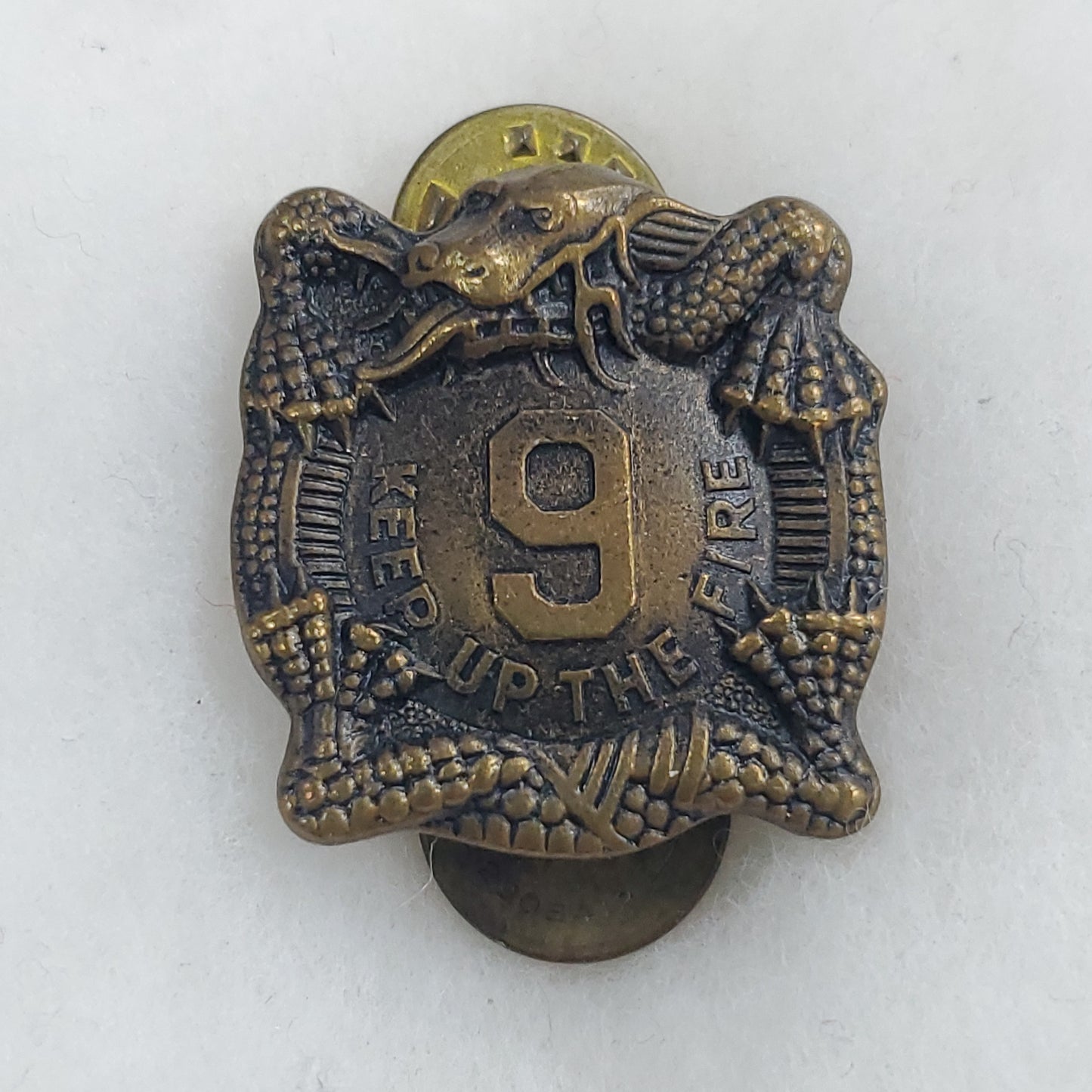 9th Infantry Regiment Unit Crest Pin (F9)