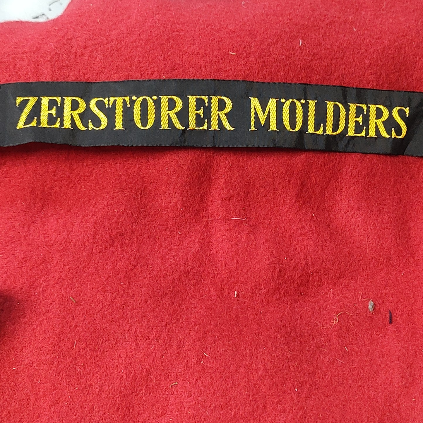 VINTAGE GERMAN NAVY DESTROYER HAT BAND (28CR37)