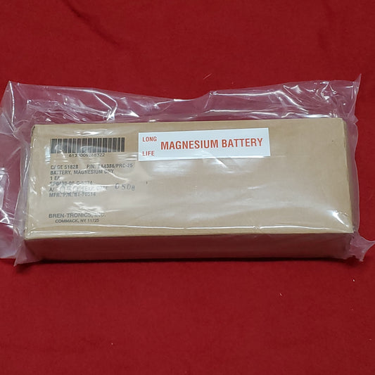 US Army Bren-Tronics BA4386 PRC-25 Magnesium Dry Battery  (PRC25)