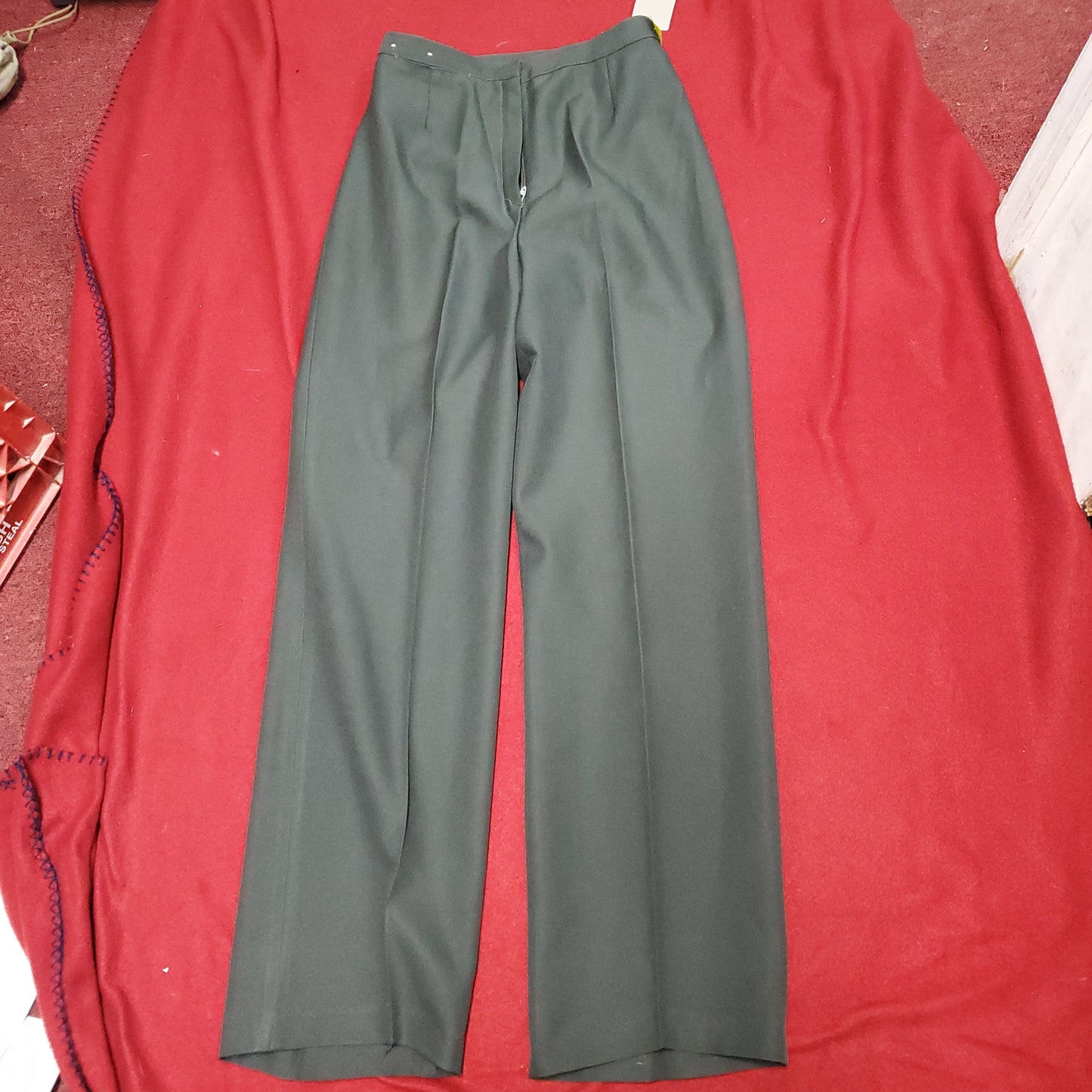 NWT US Army Female Sz 12 Dress Green Slacks AG 434 (aa10-8)