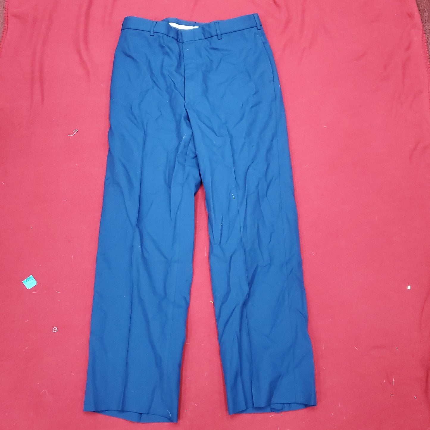 US Army 35RC Dress Blue 450 Trousers ASU Pants Good Condition (aa08-11)