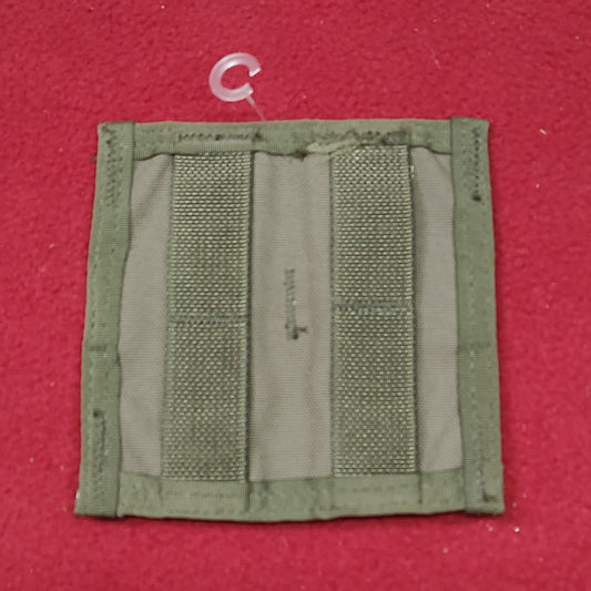 USED OD Green Molle Horizontal Pouch Adapter (06s29)