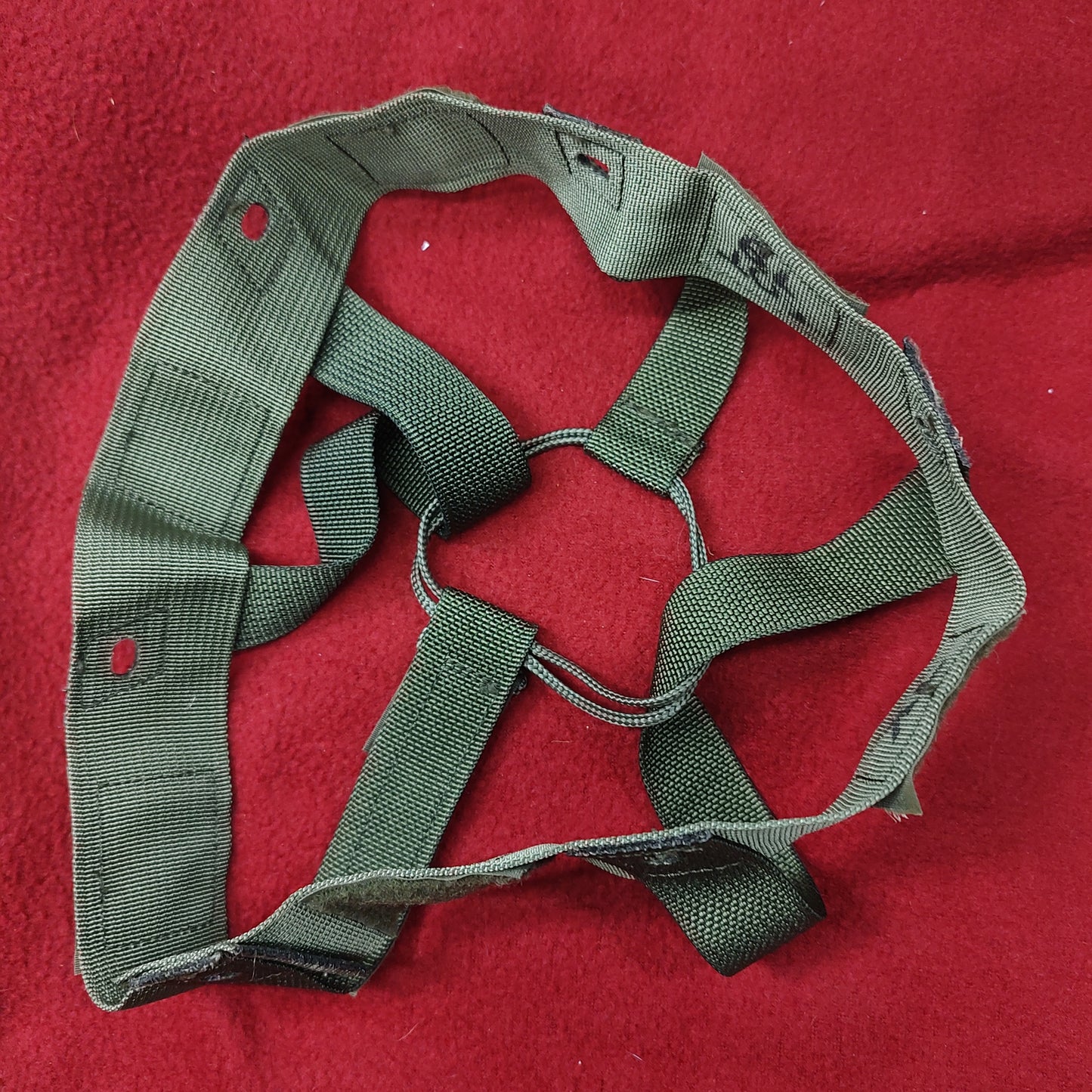 Pair of US Army PASGT Suspension Straps Size X-Large (HP6)