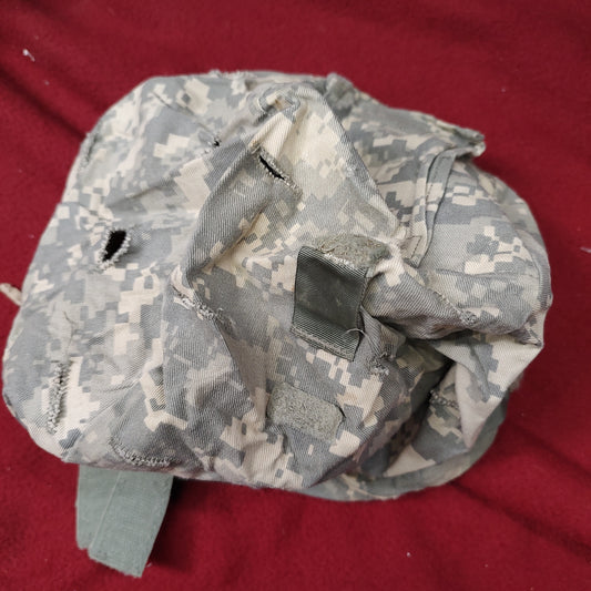 USED US Army Digital Camo Helmet Covers Size Small/Medium(BLK6)