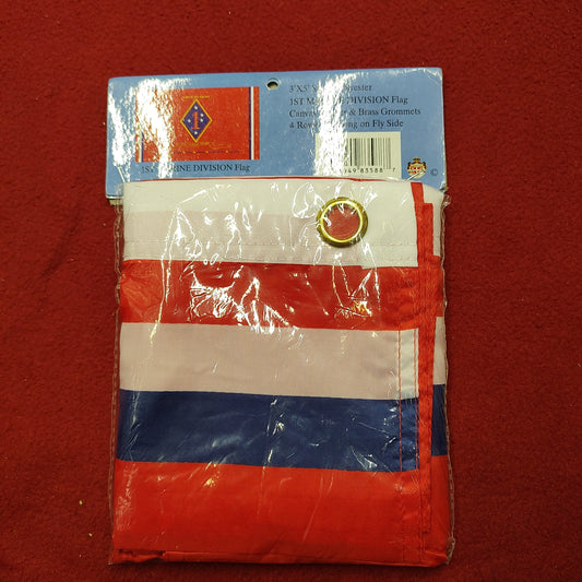 1st Marine Division 3'×5' Polyester Flag (eb11-1)